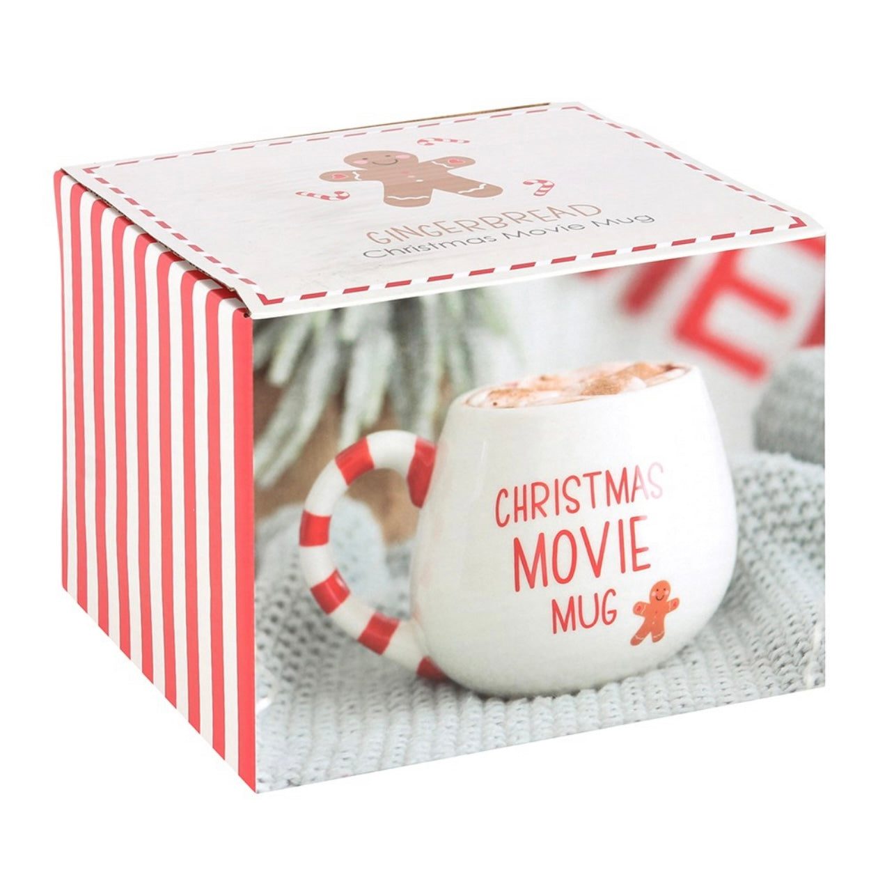 CANDY CANE CHRISTMAS MOVIE MUG