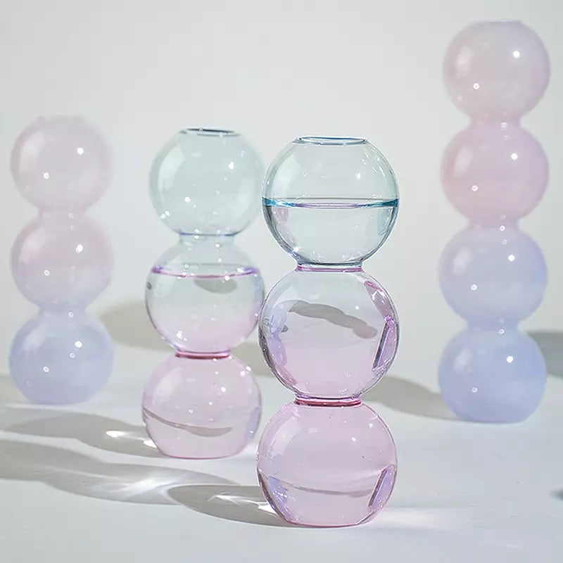 PASTEL BUBBLE BUD VASES