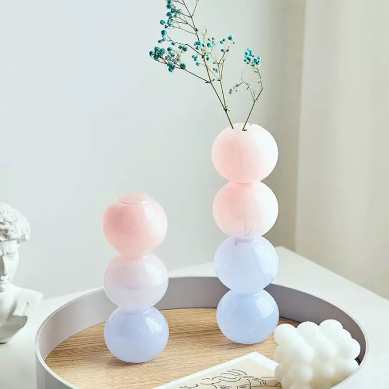 PASTEL BUBBLE BUD VASES