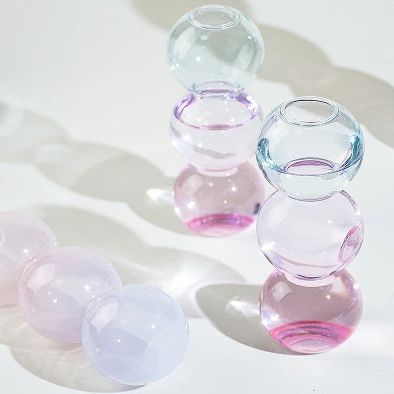 PASTEL BUBBLE BUD VASES