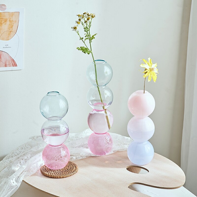 PASTEL BUBBLE BUD VASES