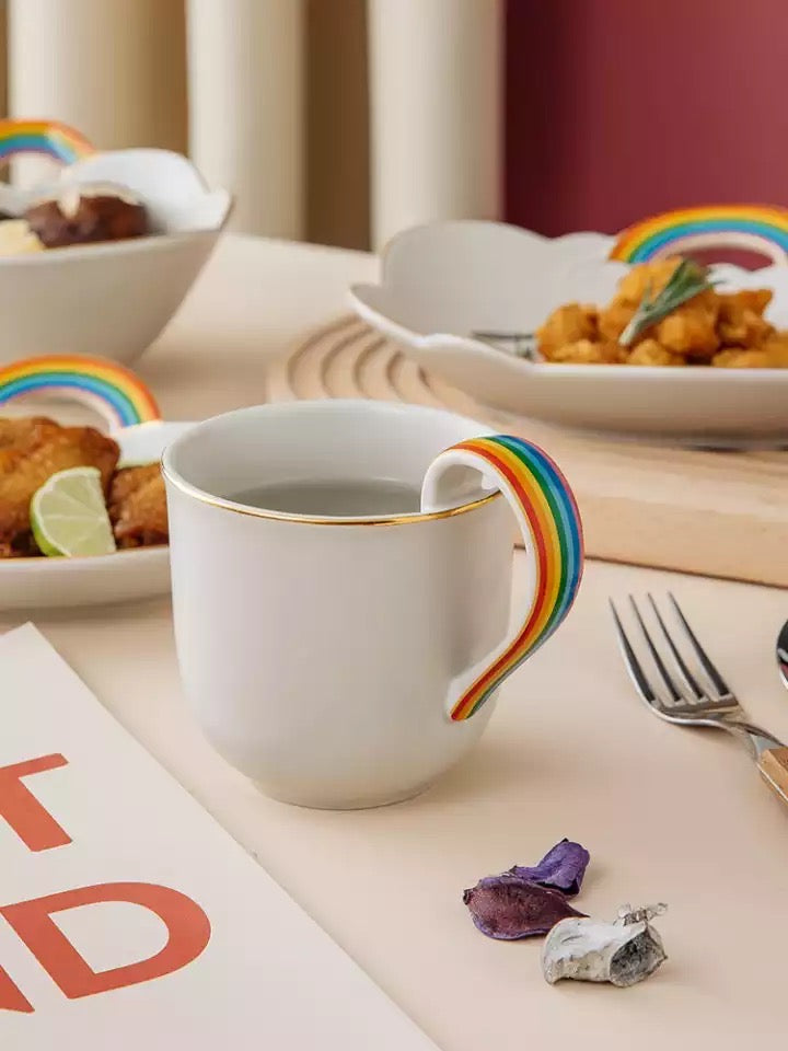 RAINBOW CERAMIC DINNERWARE