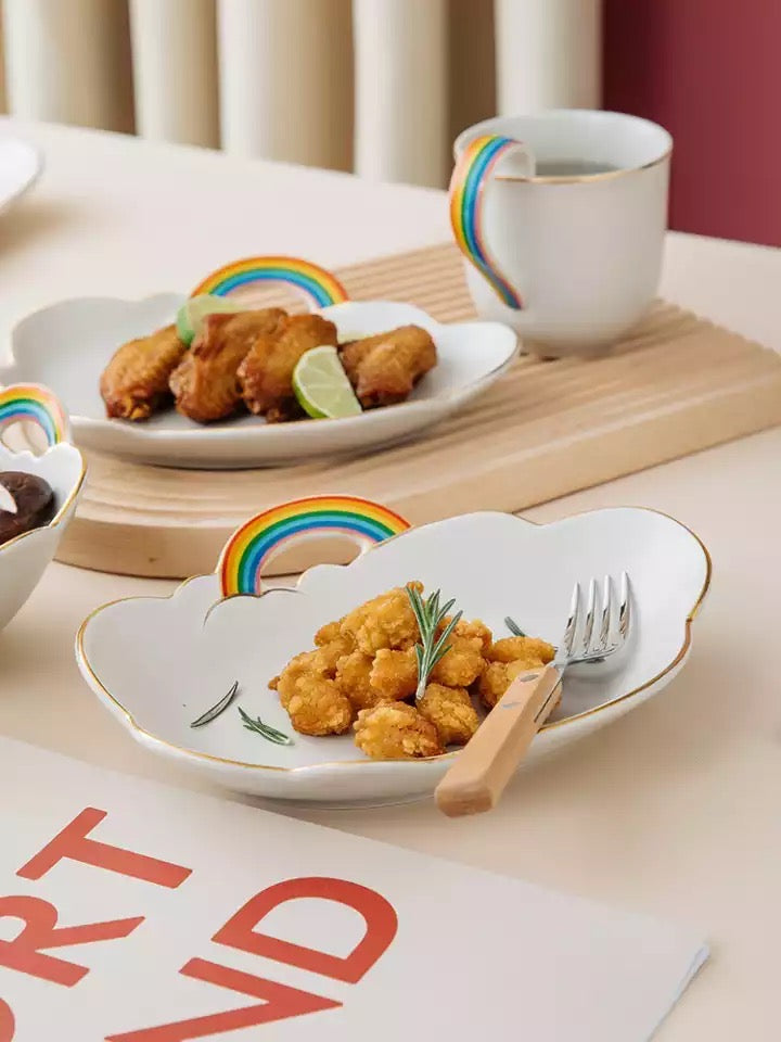 RAINBOW CERAMIC DINNERWARE