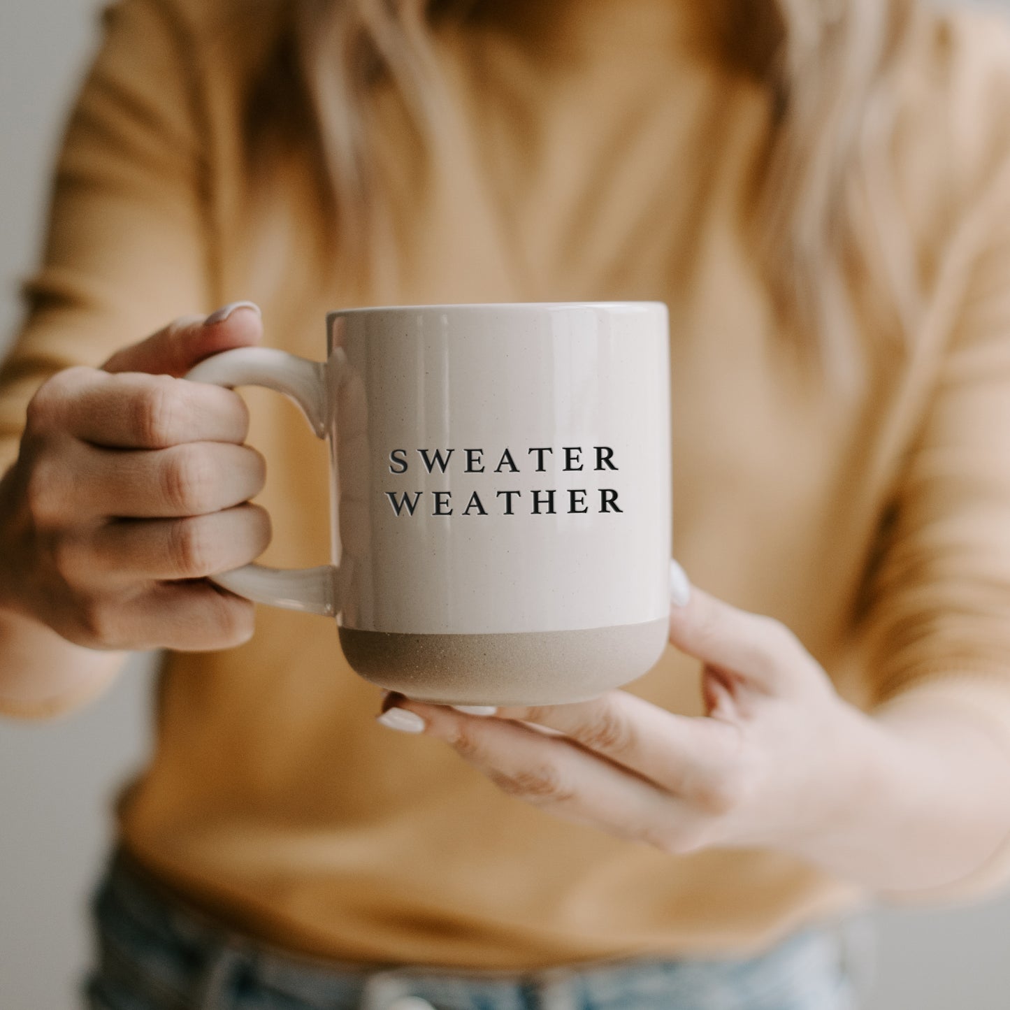 SWEATER WEATHER COFFEE MUG