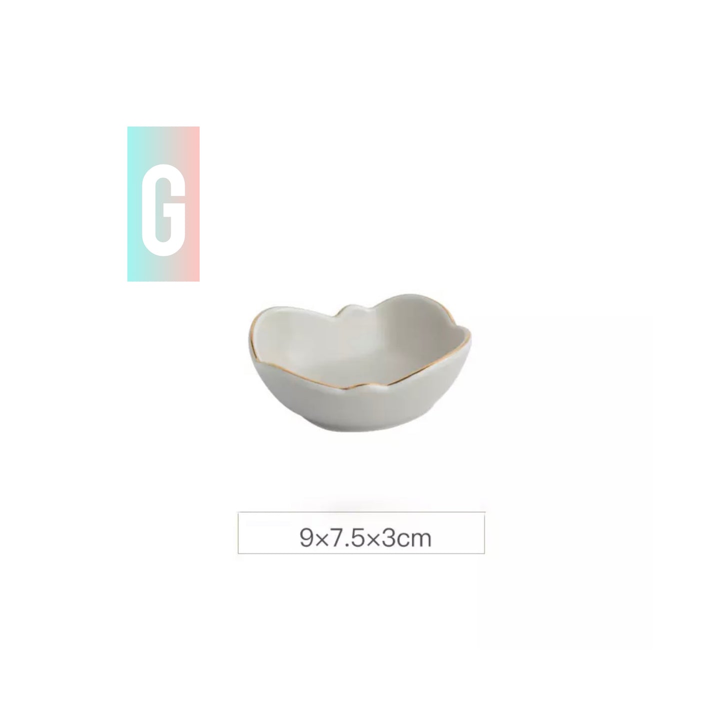 RAINBOW CERAMIC DINNERWARE