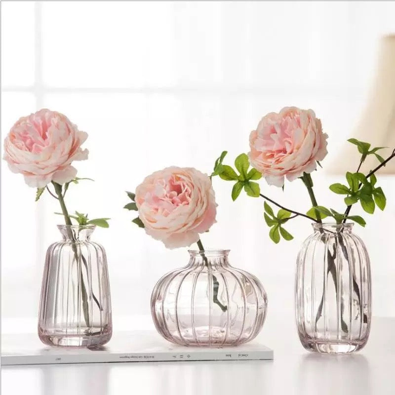 SET OF THREE VASES