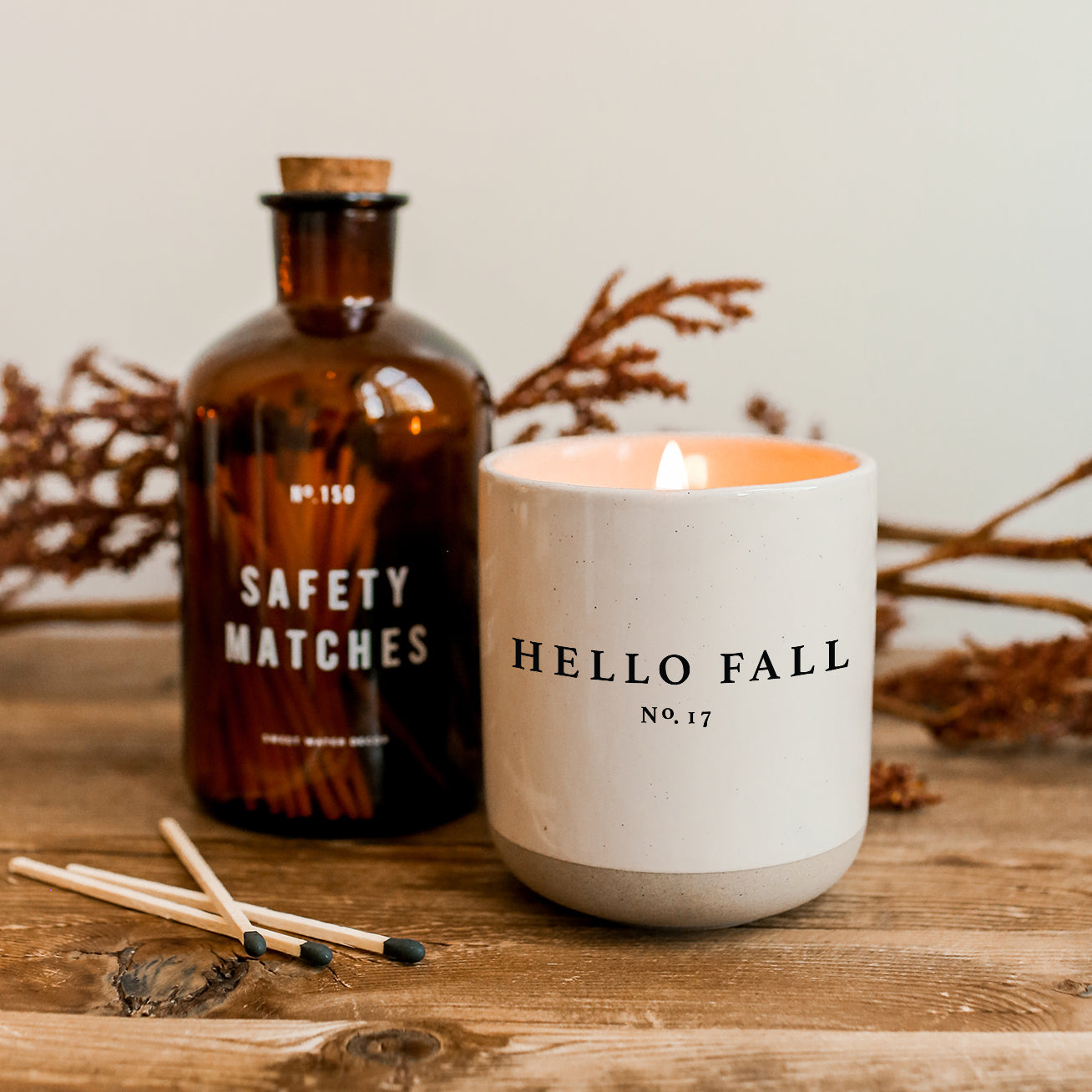 HELLO FALL SOY CANDLE