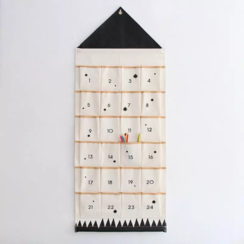 FABRIC CHRISTMAS ADVENT CALENDAR