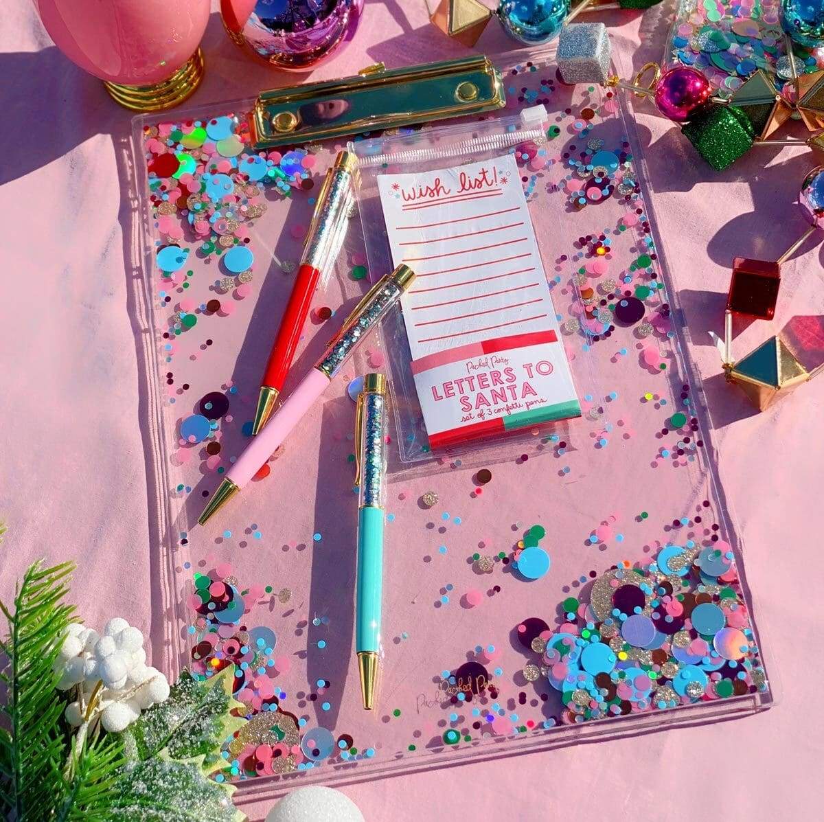 CONFETTI CLIPBOARD