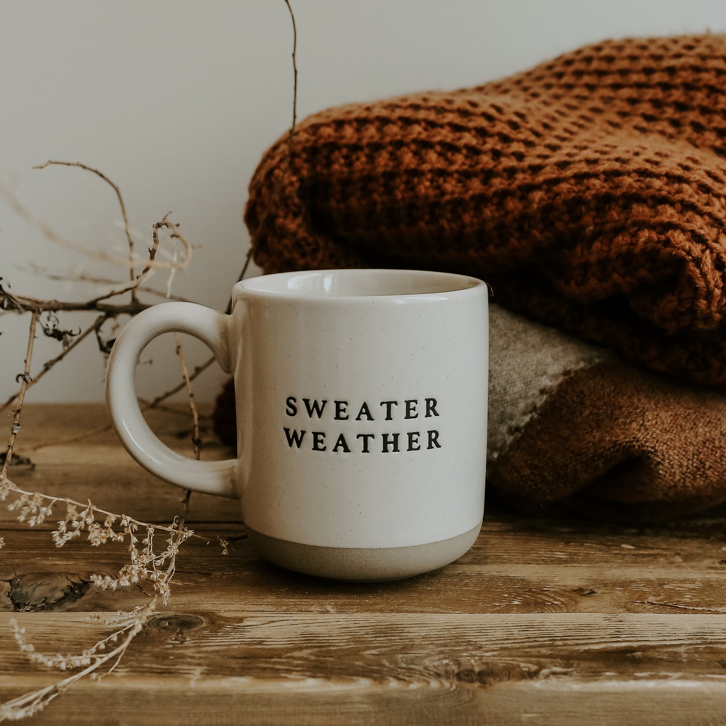 SWEATER WEATHER COFFEE MUG