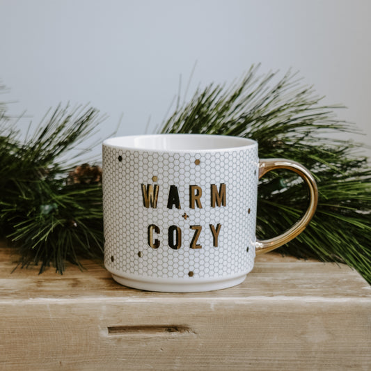 WARM + COZY PRINTED MUG